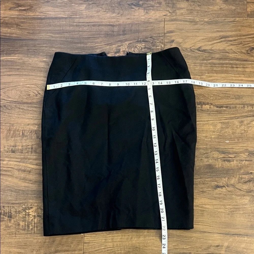 Talbots Elegant Black Pencil Skirt